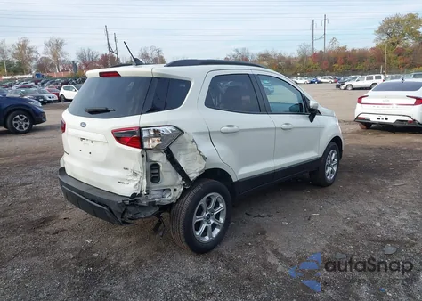 2021 Ford Ecosport Se из США, поврежденный, VIN MAJ6S3GL6MC403383